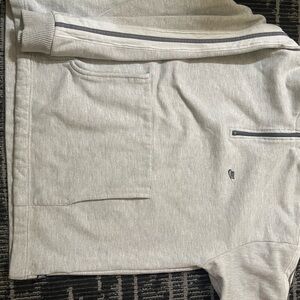Nike crew neck zip up